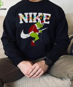 Nike Christmas Lights T Shirt, Grinch Christmas shirt