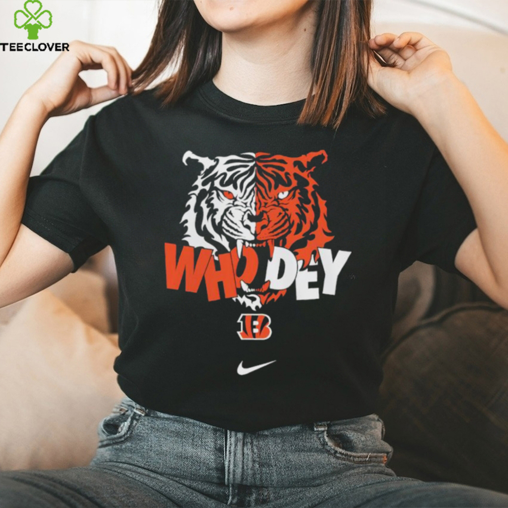 Cincinnati Bengals Nike who dey shirt, hoodie, sweater and v-neck t-shirt