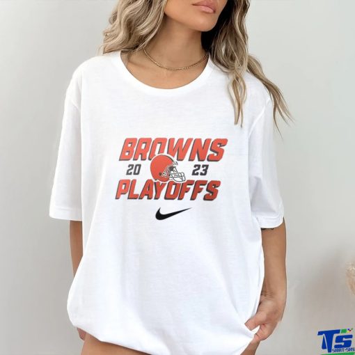 Nike Cleveland Browns 2023 NFL Playoffs Shirt