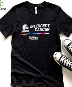 Nike Cleveland Browns NFL Crucial Catch Intercept Cancer Performance 2022 shirt