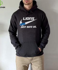 Nike Detroit Lions Just Hate Us Shirt