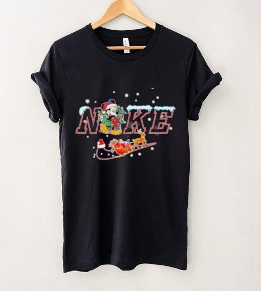 Nike Disney Mickey Mouse Christmas Shirt