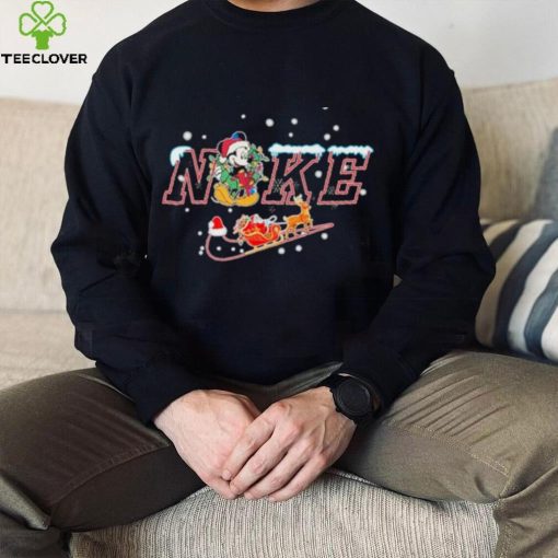 Nike Disney Mickey Mouse Christmas Shirt
