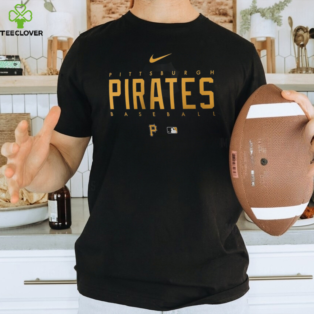 Men's Pittsburgh Pirates Nike Black Heavyweight Long Sleeve T-Shirt