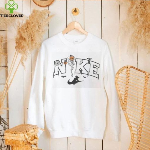 Nike Halloweentown Swoosh Skeleton Sweathoodie, sweater, longsleeve, shirt v-neck, t-shirt