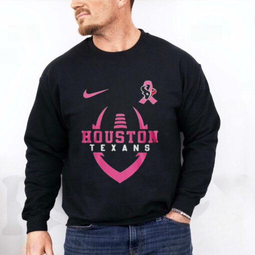 Nike Houston Texans Breast Cancer Pink Out Shirt