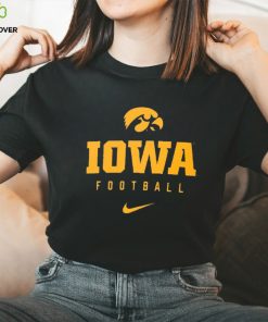 Nike Iowa Hawkeyes Football Team Issue Shirt Long Sleeve T Shirt