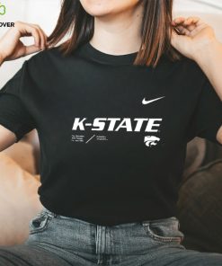 Nike Kansas State Wildcats Sideline Cotton Long Sleeve T Shirt