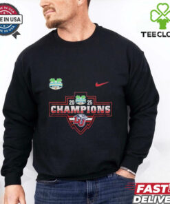 Nike Liberty Flames 2025 Bahamas Bowl Champions Celebrating Shirt