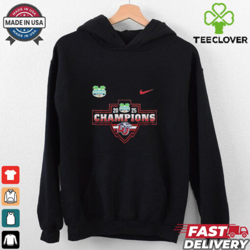 Nike Liberty Flames 2025 Bahamas Bowl Champions Celebrating Shirt