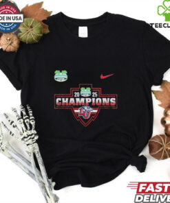 Nike Liberty Flames 2025 Bahamas Bowl Champions Celebrating Shirt