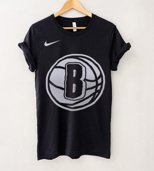 Nike Men’s 2023 24 City Edition Brooklyn Nets Logo T Shirt