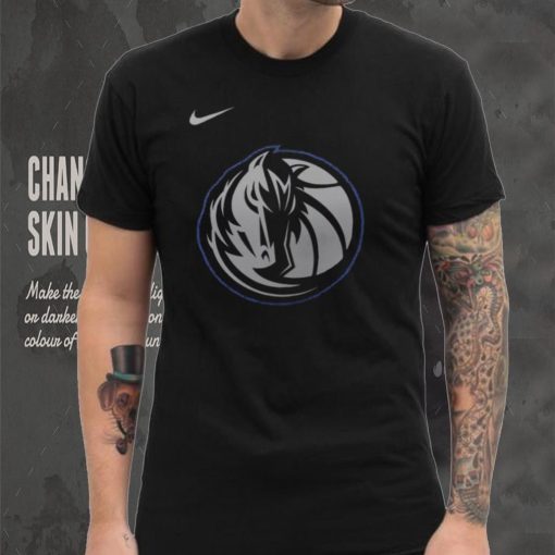 Nike Men’s 2023 24 City Edition Dallas Mavericks Logo T Shirt