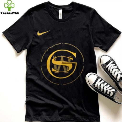 Nike Men’s 2023 24 City Edition Golden State Warriors Logo T Shirt