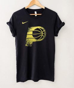 Nike Men's 2023 24 City Edition Indiana Pacers Logo T Shirt