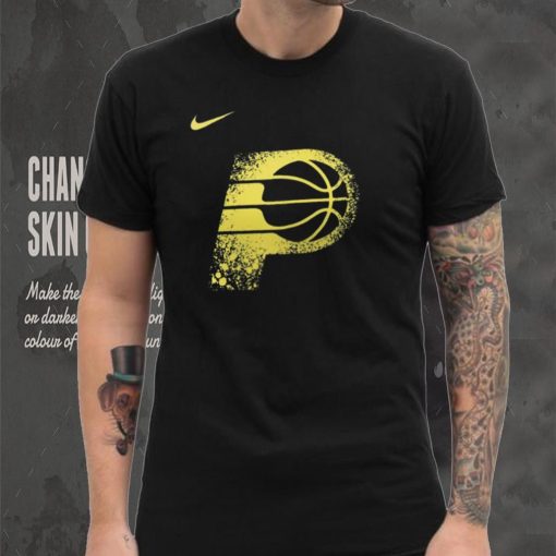 Nike Men’s 2023 24 City Edition Indiana Pacers Logo T Shirt