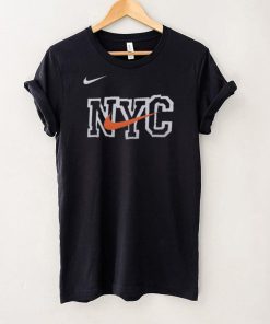 Nike Men's 2023 24 City Edition New York Knicks Logo T Shirt