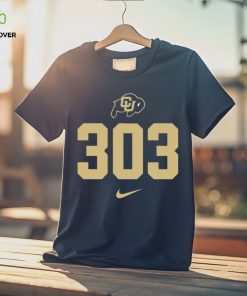 Nike Men’s Colorado Buffaloes Black 303 Area Code Shirt