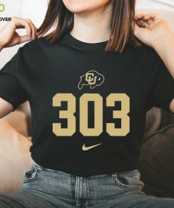 Nike Men’s Colorado Buffaloes Black 303 Area Code Shirt
