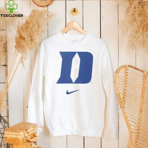 Nike Men’s Duke Blue Devils White Logo T Shirt