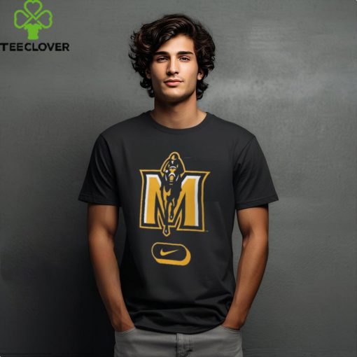 Nike Men’s Murray State Racers Navy Blue Dri FIT Pill Cotton T Shirt