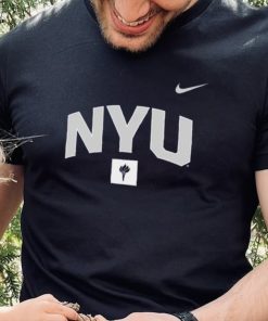 Nike Men's NYU Violets NYU Core Cotton T Shirt