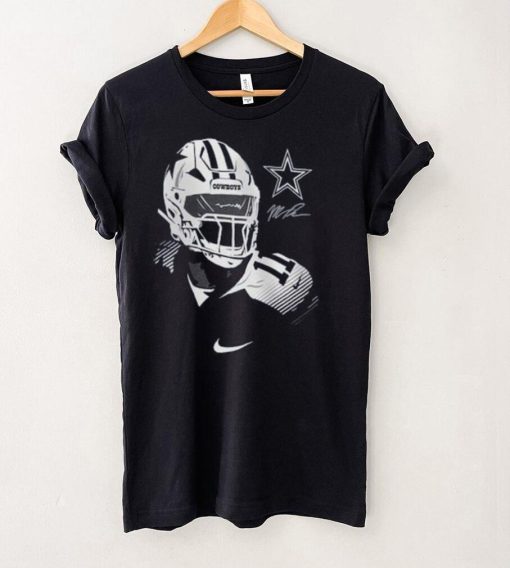 Nike Micah Parsons Navy Dallas Cowboys Local Player Name & Number T Shirt