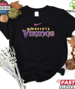 Nike Minnesota Vikings Beat Breast Cancer 2024 T Shirt