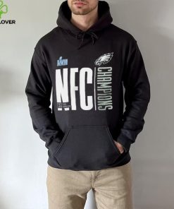 Nike Philadelphia Eagles 2022 NFC Champions LVII logo hoodie, sweater, longsleeve, shirt v-neck, t-shirt