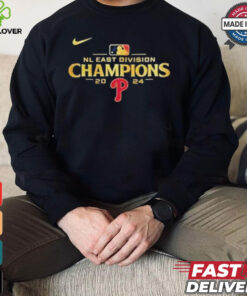 Nike Philadelphia Phillies NL East Division Champions 2024 Shirt