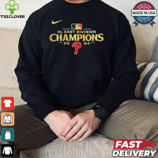 Nike Philadelphia Phillies NL East Division Champions 2024 Shirt