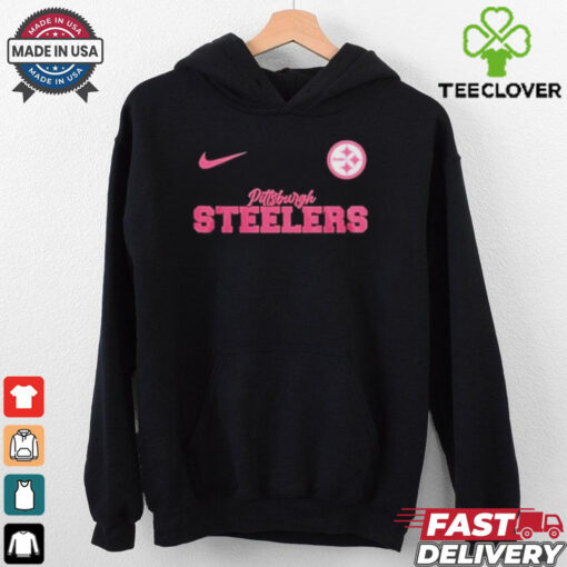 Nike Pittsburgh Steelers Football Pink Out Tackle Breast Cancer Shirt