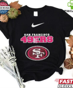 Nike San Francisco 49ers Football Pink Out Tackle Breast Cancer Shirt