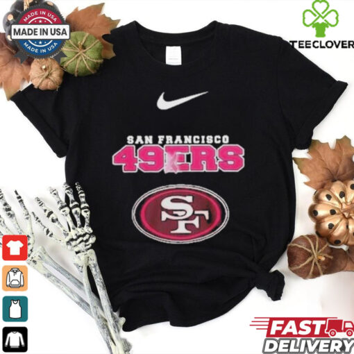 Nike San Francisco 49ers Football Pink Out Tackle Breast Cancer Shirt