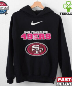 Nike San Francisco 49ers Football Pink Out Tackle Breast Cancer Shirt