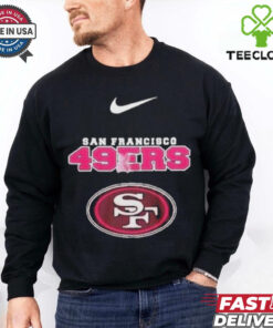 Nike San Francisco 49ers Football Pink Out Tackle Breast Cancer Shirt