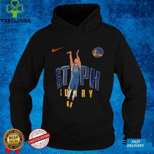 Nike Stephen Curry Black Golden State Warriors Hero Performance T Shirt