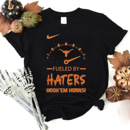 Nike Texas Longhorns Fueled By Haters Hook’em Horns Shirt