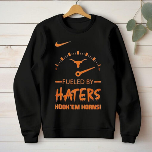 Nike Texas Longhorns Fueled By Haters Hook’em Horns Shirt