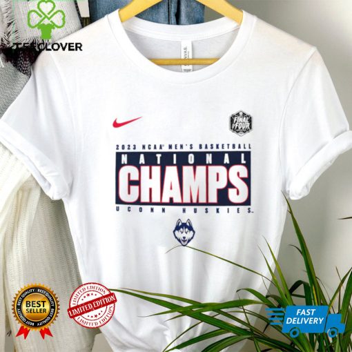 Nike UConn Huskies 2023 NCAA Men’s Basketball National Champions Pebble shirt