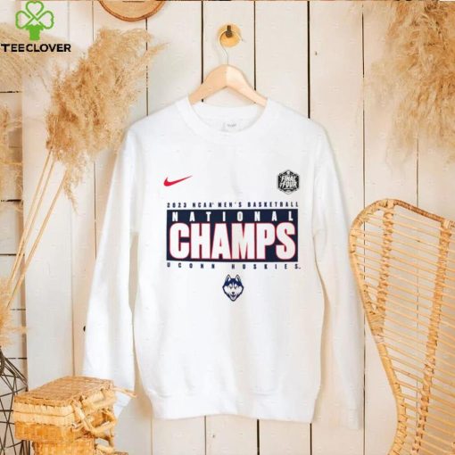 Nike UConn Huskies 2023 NCAA Men’s Basketball National Champions Pebble shirt