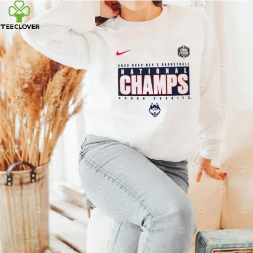 Nike UConn Huskies 2023 NCAA Men’s Basketball National Champions Pebble shirt