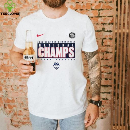 Nike UConn Huskies 2023 NCAA Men’s Basketball National Champions Pebble shirt