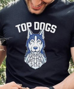 Nike UConn Huskies 2023 NCAA Men’s Basketball National Champions Top Dogs logo shirt