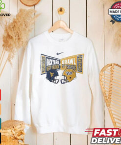 Nike West Virginia Mountaineers Vs. Pitt Panthers 2024 Backyard Brawl Matchup Shirt