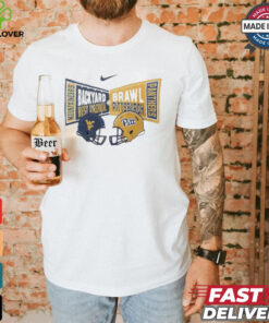 Nike West Virginia Mountaineers Vs. Pitt Panthers 2024 Backyard Brawl Matchup Shirt 1 Nike West Virginia Mountaineers Vs. Pitt Panthers 2024 Backyard Brawl Matchup Shirt