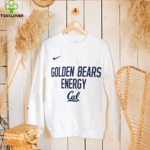 Nike White Cal Bears 2024 On Court Bench Long Sleeve T Shirt