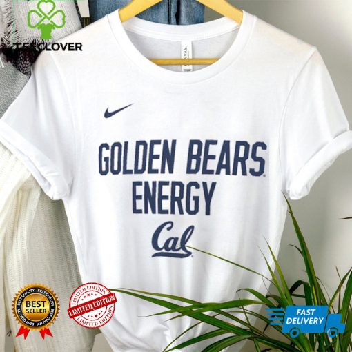 Nike White Cal Bears 2024 On Court Bench Long Sleeve T Shirt