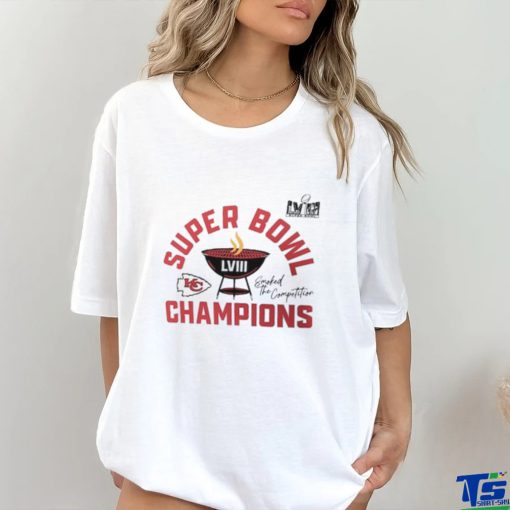 Nike White Kansas City Chiefs Super Bowl LVIII Champions Local Long Sleeve T Shirt