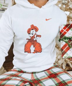 Nike White Oklahoma State Cowboys Fuzzy Chaps T Shirt 3 Nike White Oklahoma State Cowboys Fuzzy Chaps T Shirt